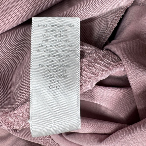 Athleta Attitude Sugarplum Mauve Dusty Rose Pink Athletic Jogger Pants 6 Tall - Picture 16 of 16